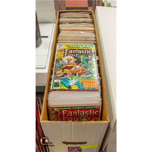 LONG BOX OF ADULT COMICS