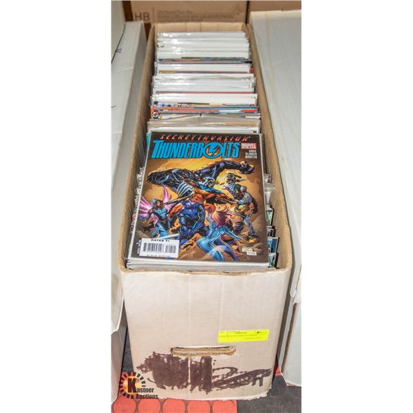 LONG BOX OF ADULT COMICS