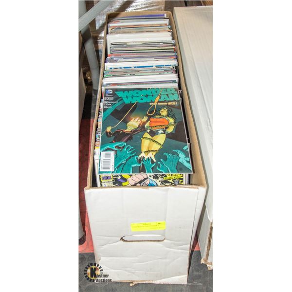 LONG BOX OF ADULT COMICS
