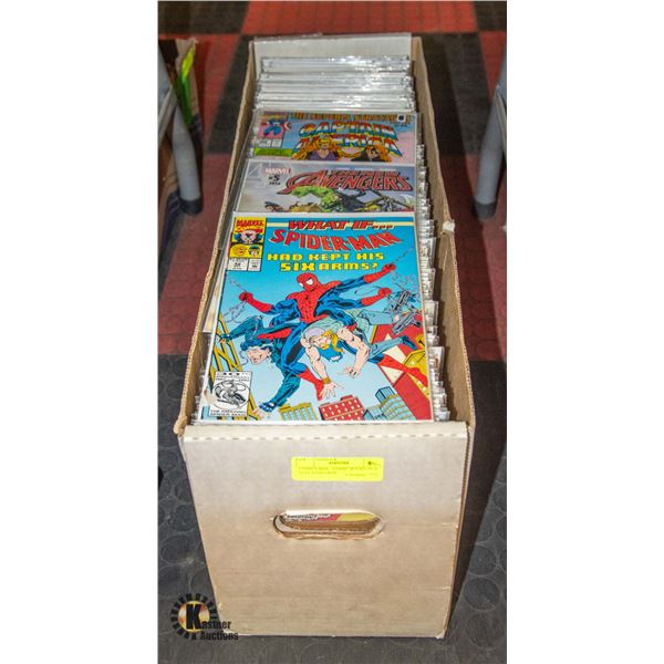 COMICS BOX - COMIC BOOKS IN A FULL LONG BOX
