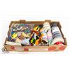 Image 1 : LOT OF VARIOUS RIBBON AND EMBRODIERY FLOSS