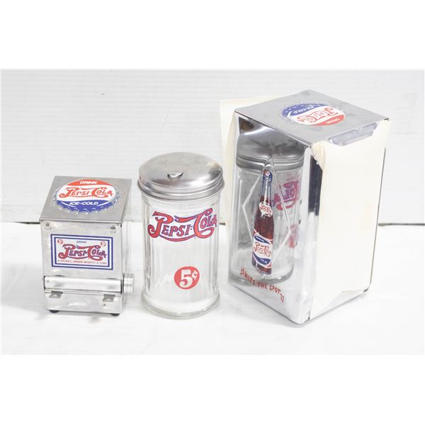 PEPSI KITCHEN NAPKIN / SUGAR / TOOTHPICK