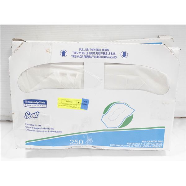 SCOTT PRO PERSONAL SEAT COVERS 4 PACKAGES 250