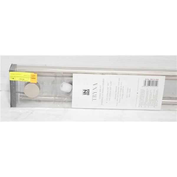 NEW OLD STOCK IN HOME DOUBLE ROD KIT 48-86"