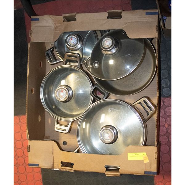 COOKWARE SET (POTS AND PANS)