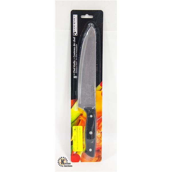 NEW GOURMET 8 INCH CHEF KNIFE