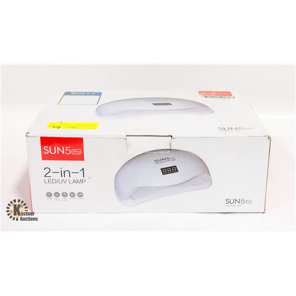 NEW SUN 5 PRO SMART NAIL LAMP 2.0 - DOUBLE