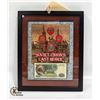 Image 1 : FRAMED DISPLAY - SOVIET ERA RUBLES & COINS