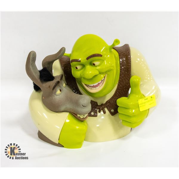 ESTATE SHREK TALKING COOKIE JAR-ESTATE
