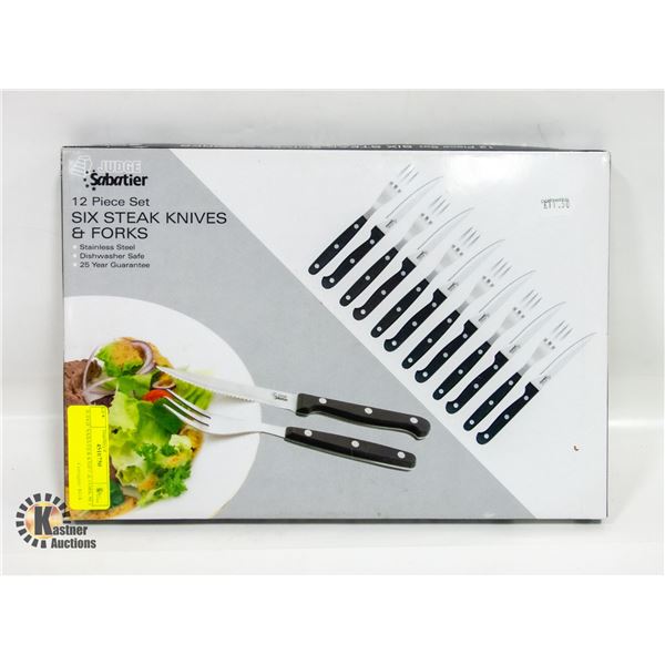 JUDGE SABATIER KNIFE & FORK SET