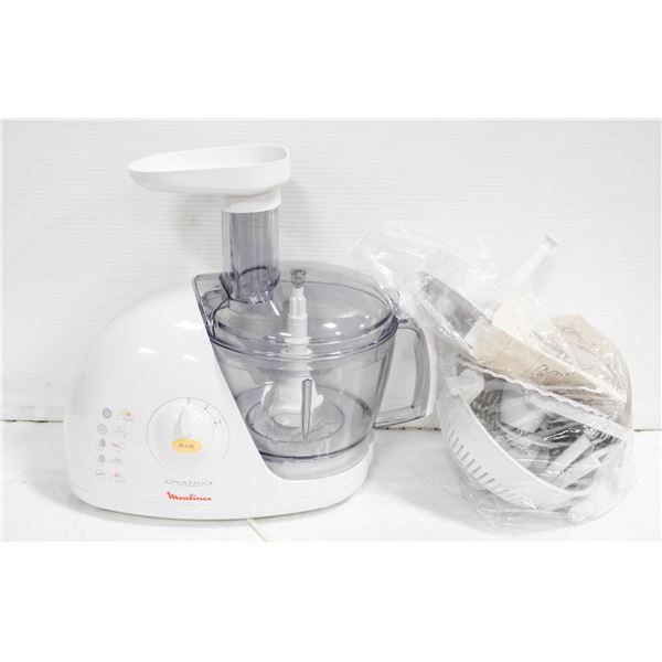 MOULINEX OVATIO 3 FOOD PROCESSOR WITH ATTACHMENTS
