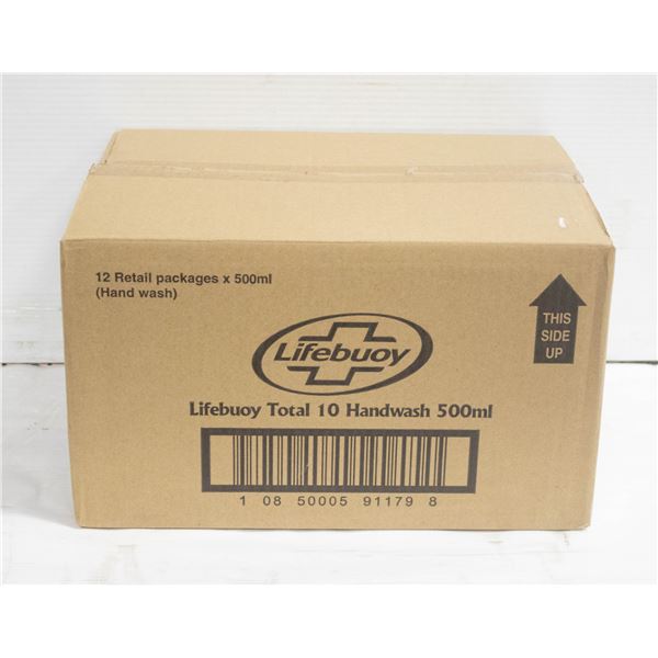 CASE W/12 LIFEBOY HAND SOAP NO VISIBLE EXPIRY DATE