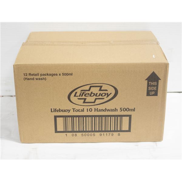 CASE W/12 LIFEBOY HAND SOAP NO VISIBLE EXPIRY DATE