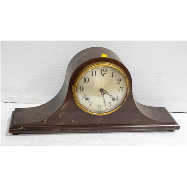 SESSIONS MANTLE CLOCK W/KEY NOT WORKING NEEDS FIX