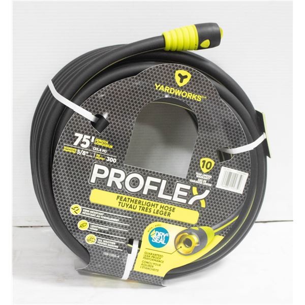 NEW YARDWORKS PROFLEX HEAVY DUTY 75 FT GARDEN