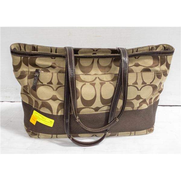 COACH MONOGRAM DIAPER BAG AUTHENTIC