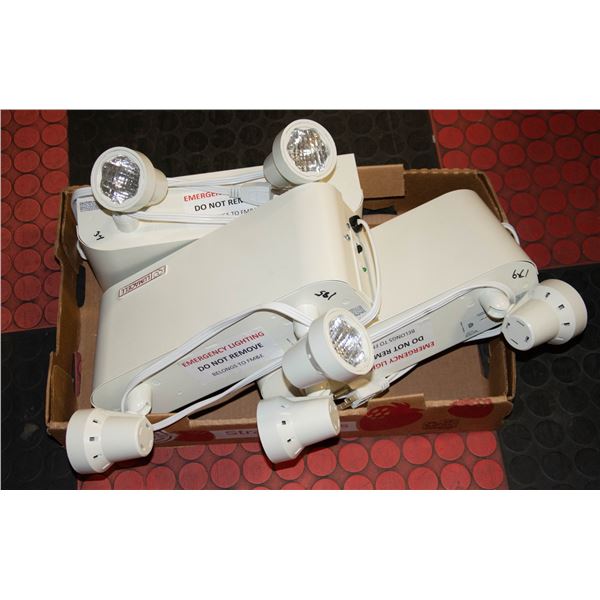 FLAT OF 3 PCS LUMICELL EMERGENCY LIGHTS