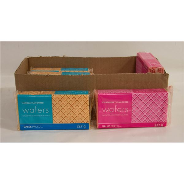 4 STRAWBERRY 4 VANILLA WAFERS