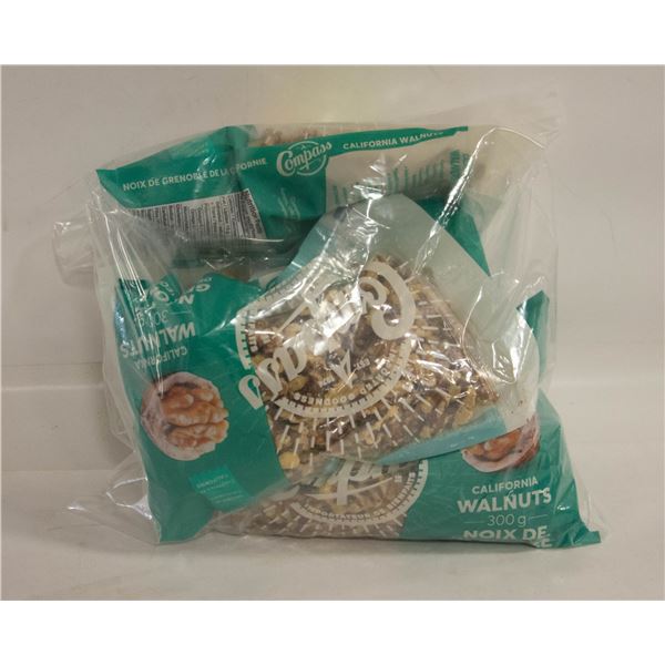 4 BAGS COMPASS CALIFORNIA WALNUTS