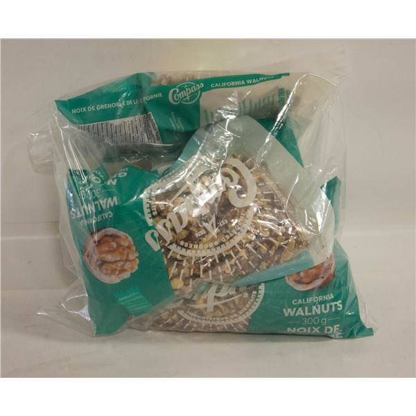 4 BAGS COMPASS CALIFORNIA WALNUTS