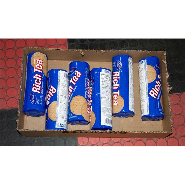 6 PACKS ENGLISH BISCUITS BB MAY 2024