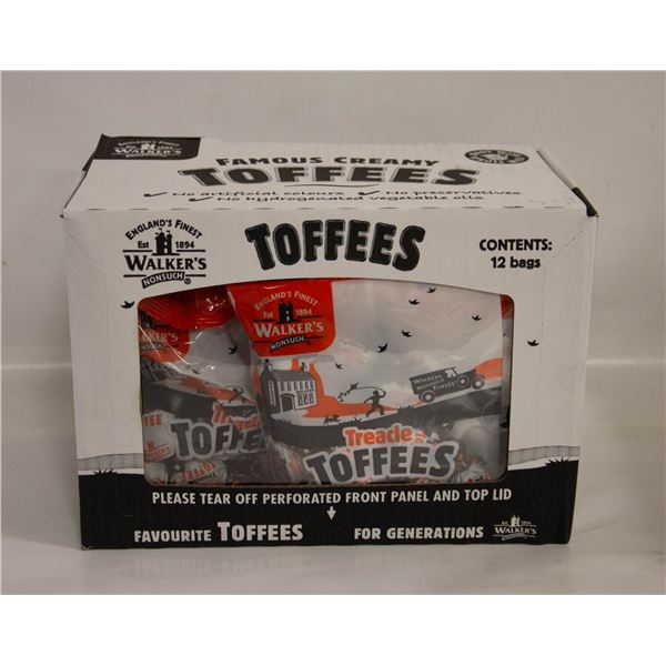 6 BAGS WALKERS ENGLISH TOFFEE