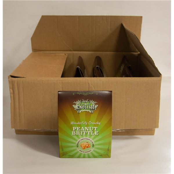 6 BOXES OF ULTIMATE ENGLISH PEANUT BRITTLE