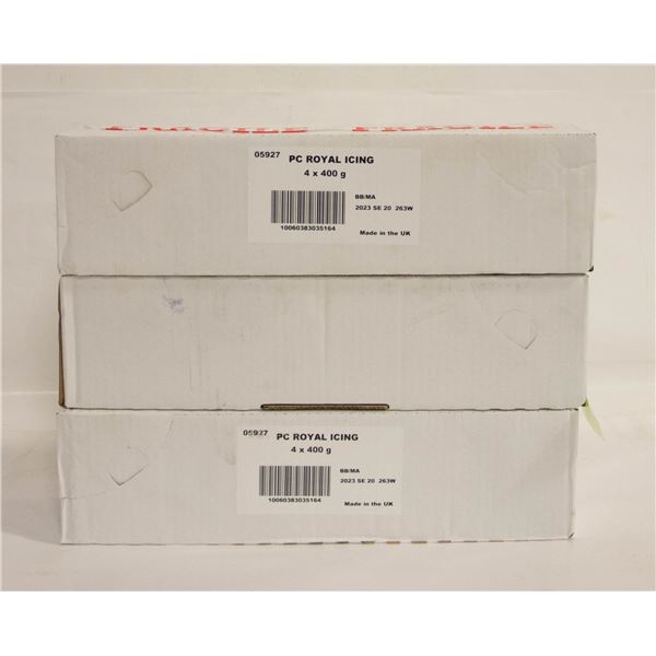 12 TUBS PRESIDENTS CHOICE ROYAL ICING BB SEPT 2023