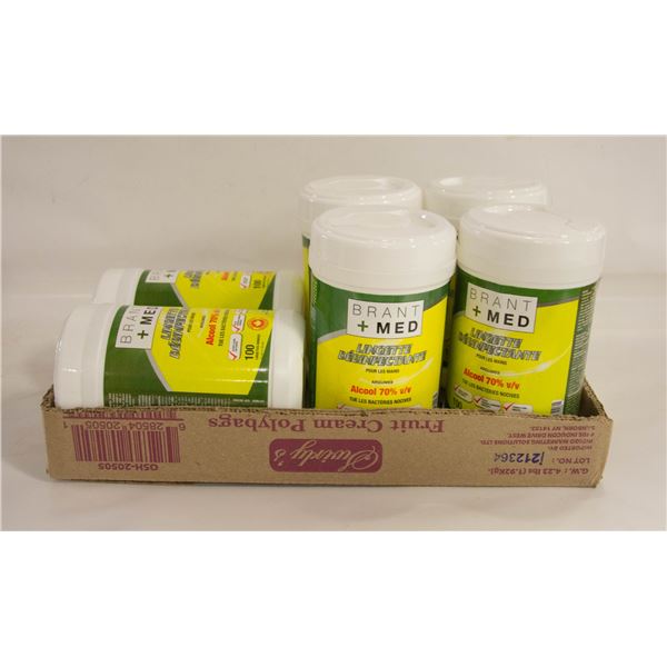 600 SANITIZER WIPES