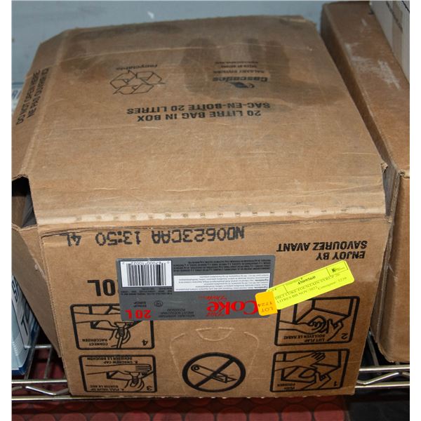 DIET COKE FOUNTAIN SYRUP 20 LITRES BB NOV/2023