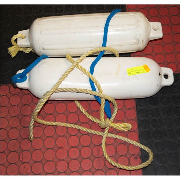 PAIR OF BOAT DOCKING BUMPERS