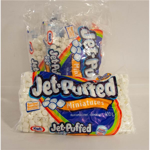 4 BAGS KRAFT MINI MARSHMALLOWS BB AUG 2024