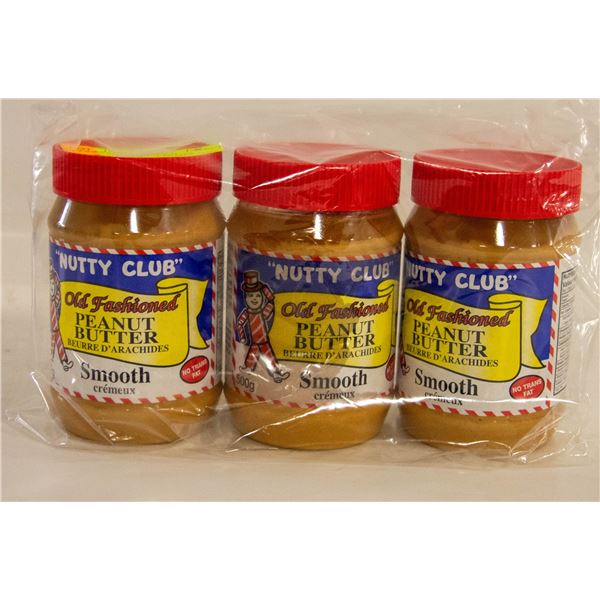 OLD FASHIONED PEANUT BUTTER X 3