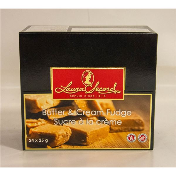 LAURA SECOND BUTTER AND CREAM FUDGE 24 PIECES