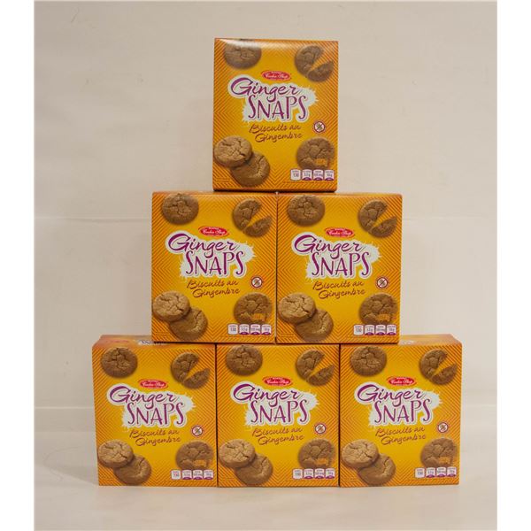 6 BOXES GINGER SNAPS BB MAY, 2024