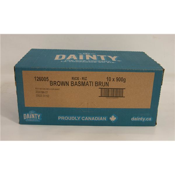 CASE OF 10 BAGS OF BASMATI RICE BB MAY 2024