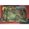 Image 1 : MILITARY CAMO WET WEATHER PONCHO / BLANKET
