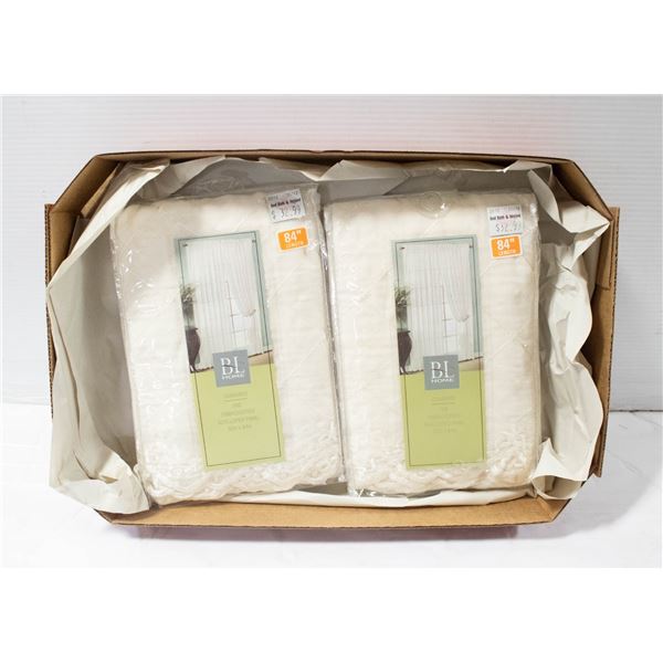 FLAT WITH 2 NEW SETS OF BL HOME EMBROIDERED