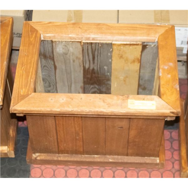 HANDMADE WOODEN GARDEN PLANTER