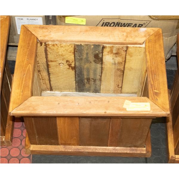HANDMADE WOODEN GARDEN PLANTER