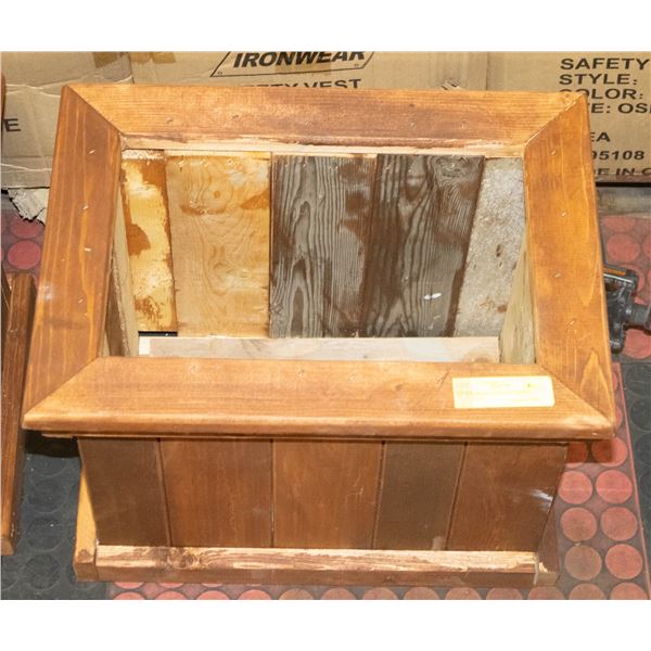 HANDMADE WOODEN GARDEN PLANTER