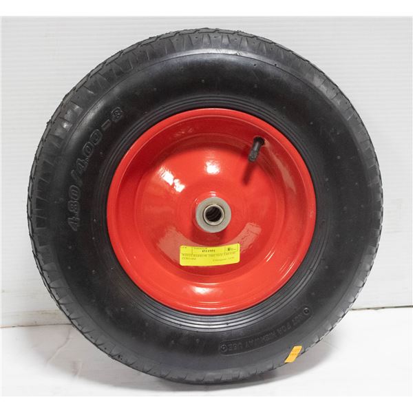 WHEELBARROW TIRE SIZE 4.80/4.00 ZERO-8M