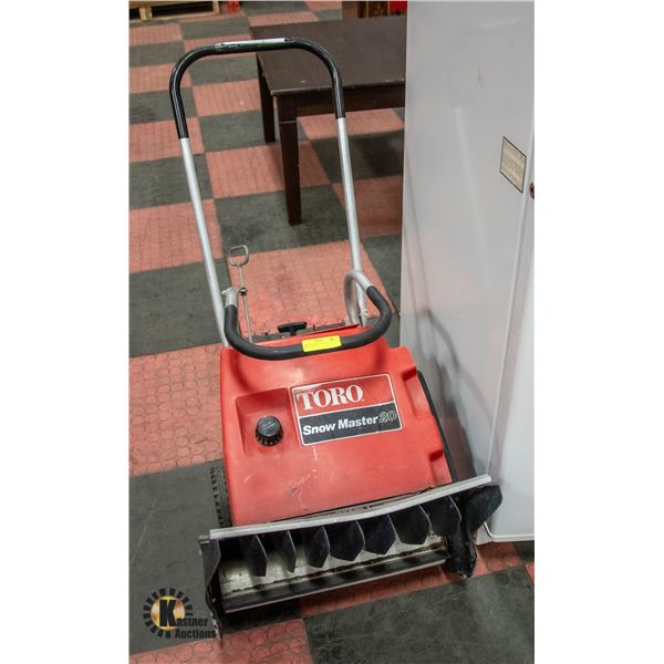 TORO SNOWMASTER 20 SNOWTHROWER