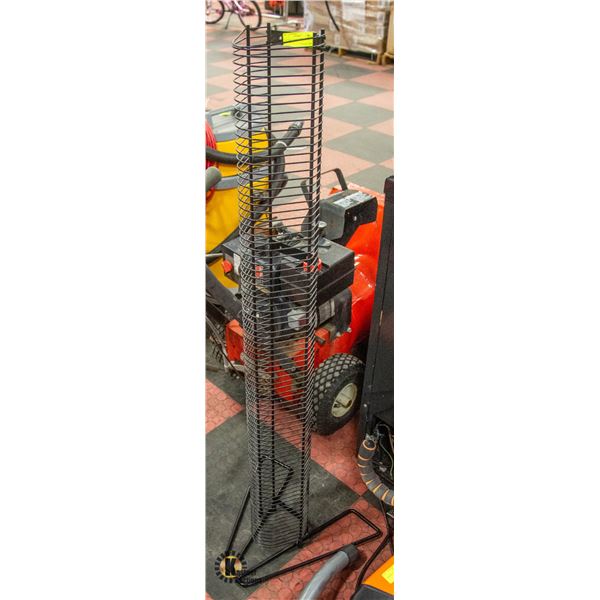 CD TOWER HOLDER 4' HOLDS 85 CD
