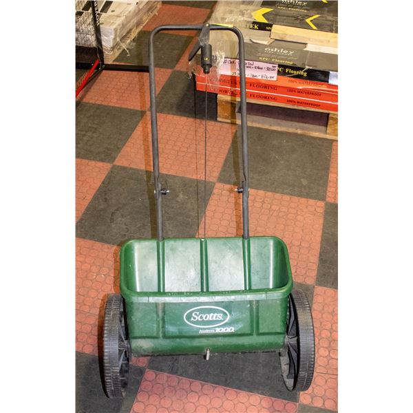 SCOTTS ACCUGREEN 1000 SEED SPREADER