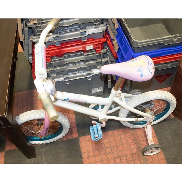 DREAM BIKE WITH TRAINING WHEELS