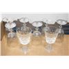 Image 1 : SET OF REAL CRYSTAL GLASSWARE