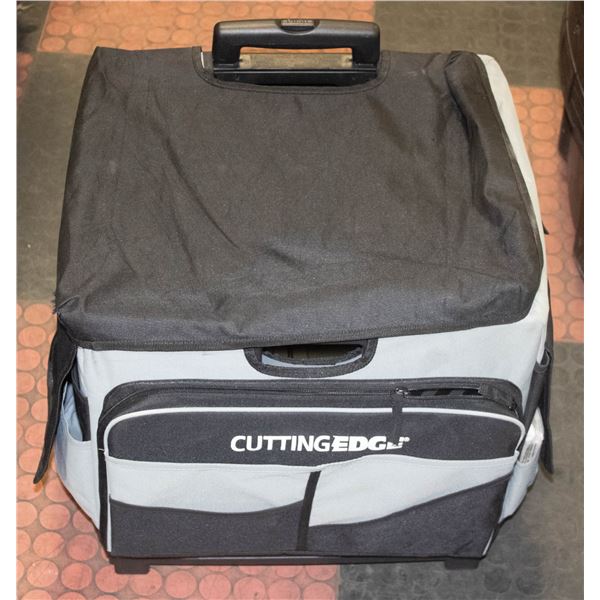 CUTTING EDGE LARGE ROLLING STORAGE TOTE MULTIPLE