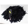 Image 1 : BLACK REAL FEATHER 8FT BOA & OSTRICH FEATHER