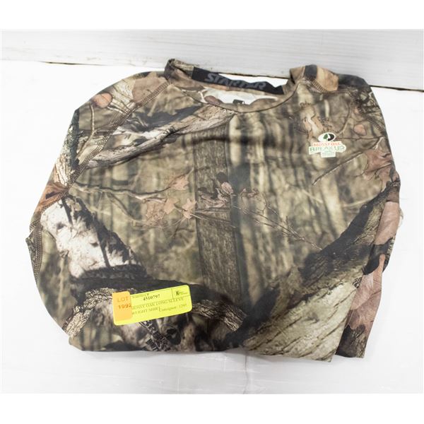 MENS MOSSY OAK LONG SLEEVE LIGHTWEIGHT SHIRT